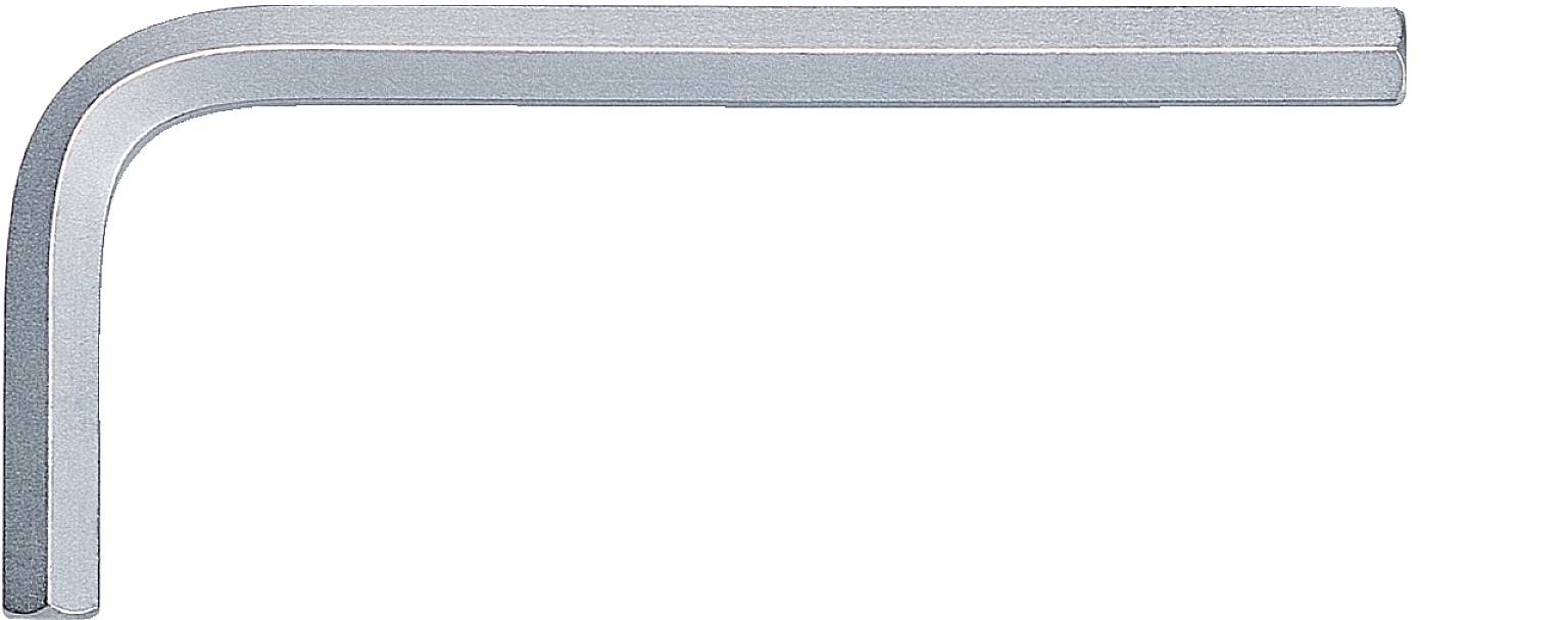 KS TOOLS Innensechskant-Winkelstiftschlüssel, kurz, 4mm (151.2024)