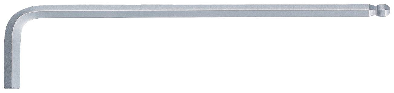 KS TOOLS Werkzeuge-Maschinen GmbH Kugelkopf-Innensechskant-Winkelstiftschlüssel, lang, 3,5 mm (151.2