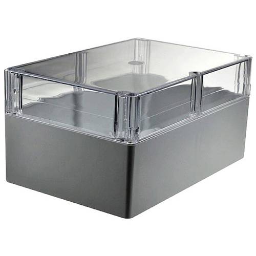 Camdenboss 7200-2025C Universal-Gehäuse 240 x 160 x 120 Polycarbonat Grau, Transparent 1 St.