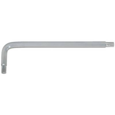 Sechskantschlüssel aus Metall in L-Form.