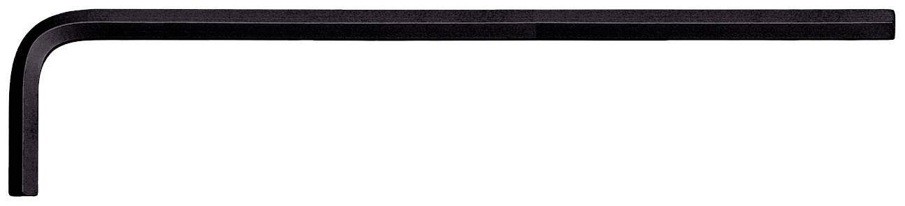 KS TOOLS Innensechskant-Winkelstiftschlüssel phosphatiert, lang, 2,5mm (151.27025)