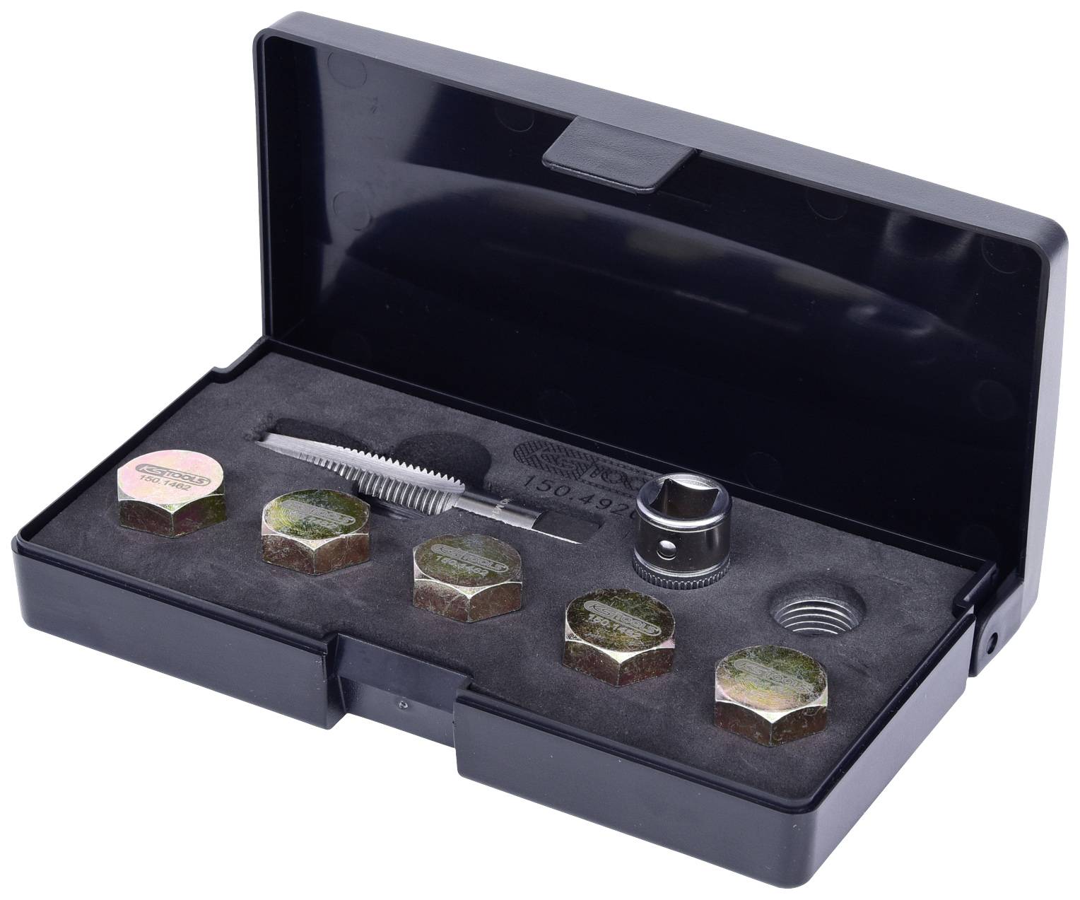 KS Tools 1504920 Olieaftapschroef-schroefdraadreparatieset, 12-delig M14 x 1,5