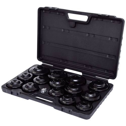 KS Tools 1509320 3/8 Ölfilterschlüssel-Satz, 15-tlg