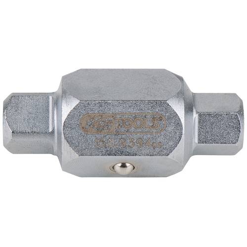 KS Tools 1509394 Stecknüsse für Ölablassschrauben, 6-kant 12mm+4-kant 11mm