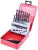 KS Tools 330.1610 3301610 HSS-R Metall-Spiralbohrer-Set 1 mm, 1.5 mm, 2 mm, 2.5 mm, 3 mm, 3.5 mm, 4 mm, 4.5 mm, 5 mm, 5.5 mm, 6 mm, 6.5 mm, 7 mm, 7.5 mm, 8 mm, 8.5 mm, 9 mm, 9.5 mm, 10 mm 1 St.