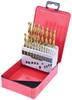 KS Tools 330.4610 3304610 HSS TIN-TIP Metall-Spiralbohrer-Set 1 mm, 1.5 mm, 2 mm, 2.5 mm, 3 mm, 3.5 mm, 4 mm, 4.5 mm, 5 mm, 5.5 mm, 6 mm, 6.5 mm, 7 mm, 7.5 mm, 8 mm, 8.5 mm, 9 mm, 9.5 mm, 10 mm 1 St.