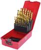 KS Tools 330.4623 3304623 HSS TIN-TIP Metall-Spiralbohrer-Set 1 mm, 1.5 mm, 2 mm, 2.5 mm, 3 mm, 3.5 mm, 4 mm, 4.5 mm, 5 mm, 5.5 mm, 6 mm, 6.5 mm, 7 mm, 7.5 mm, 8 mm, 8.5 mm, 9 mm, 9.5 mm, 10 mm, 10.5 mm, 11 mm, 11.5 mm, 12 mm, 12.5 mm, 13 mm 1 St.