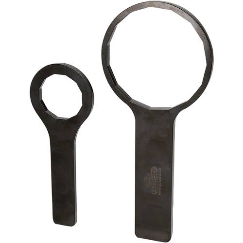 KS Tools 4604630 1/2 Ölfilterschlüssel-Satz für Mitsubishi, Ø 86/41 mm / 15/12 Flächen, 2-tlg