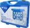 Blauer Werkzeugkoffer mit 19-teiligem Ölfilter-Schlüssel-Satz. Aufdruck: 'BT711010' und 'Ölfilter-Schlüssel-Satz, 19-tlg.'.