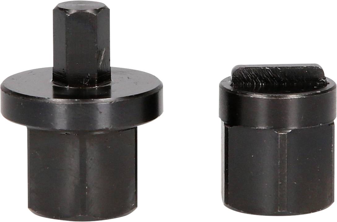 KS Tools 4605280 Öldienst-Spezialprofil-Werkzeug-Satz für Kunststoff-Ölablassschrauben, 2-tlg