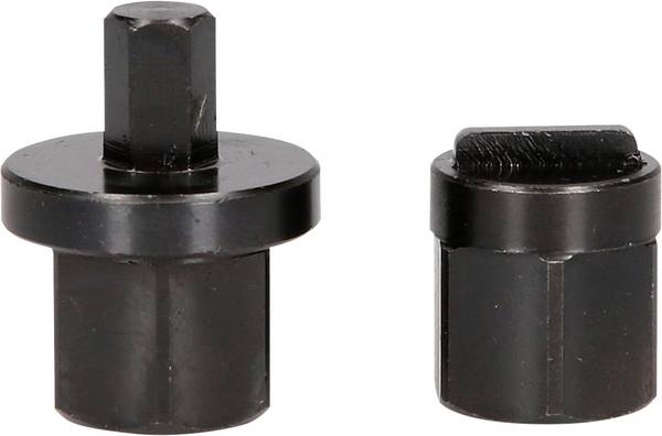 KS Tools 460.5280 Öldienst-Spezialprofil-Werkzeug-Satz für Kunststoff-Ölablassschrauben, 2-tlg