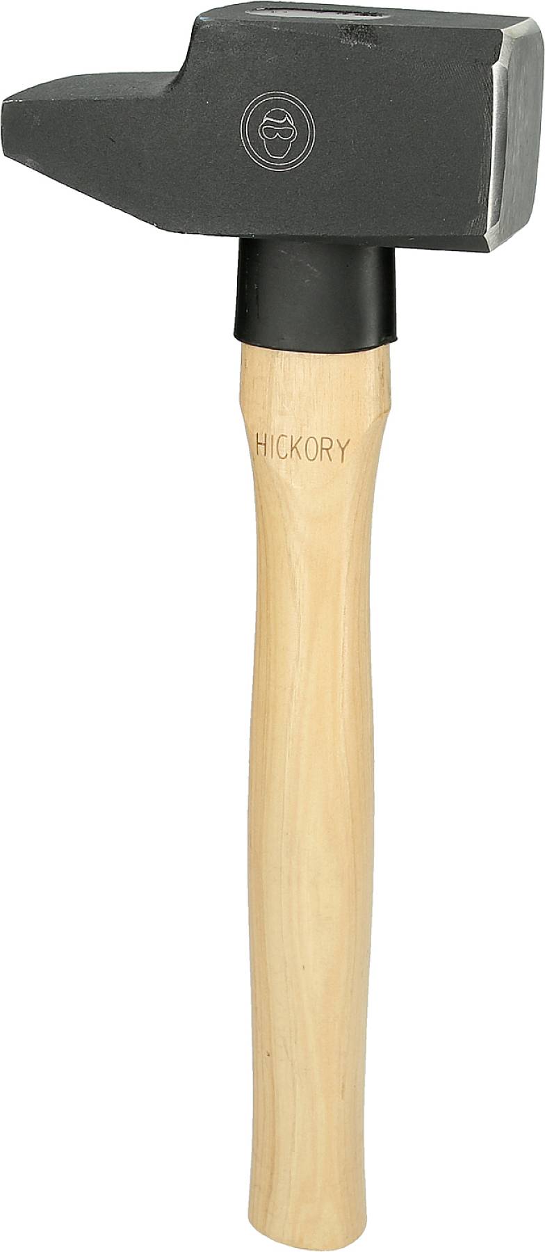 KS TOOLS Schlosserhammer, Hickory-Stiel, französische Form, 2000g (142.1034