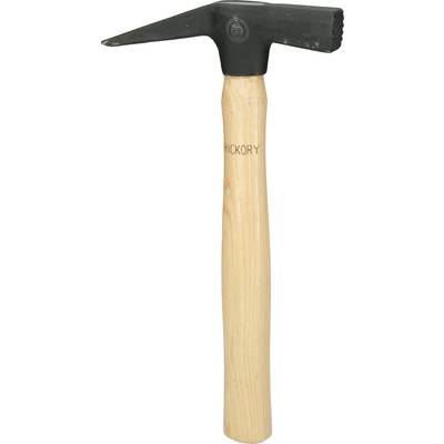 Ein Spitzhammer mit Holzgriff aus Hickory, geeignet für Abbrucharbeiten und das Bearbeiten von Stein oder Metall.