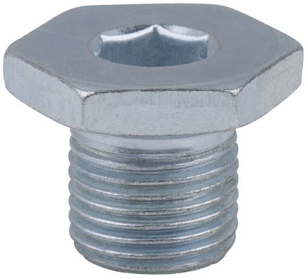 KS Tools 430.1062 Ölablassschraube, Innen6kant 8mm, M14x1,25x13mm, 10er-Pack