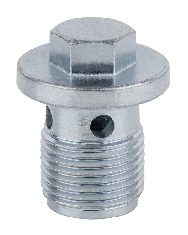 KS Tools 430.1081 Ölablassschraube, Außen6kant 13mm, M18x1,5x21mm, 10er-Pack