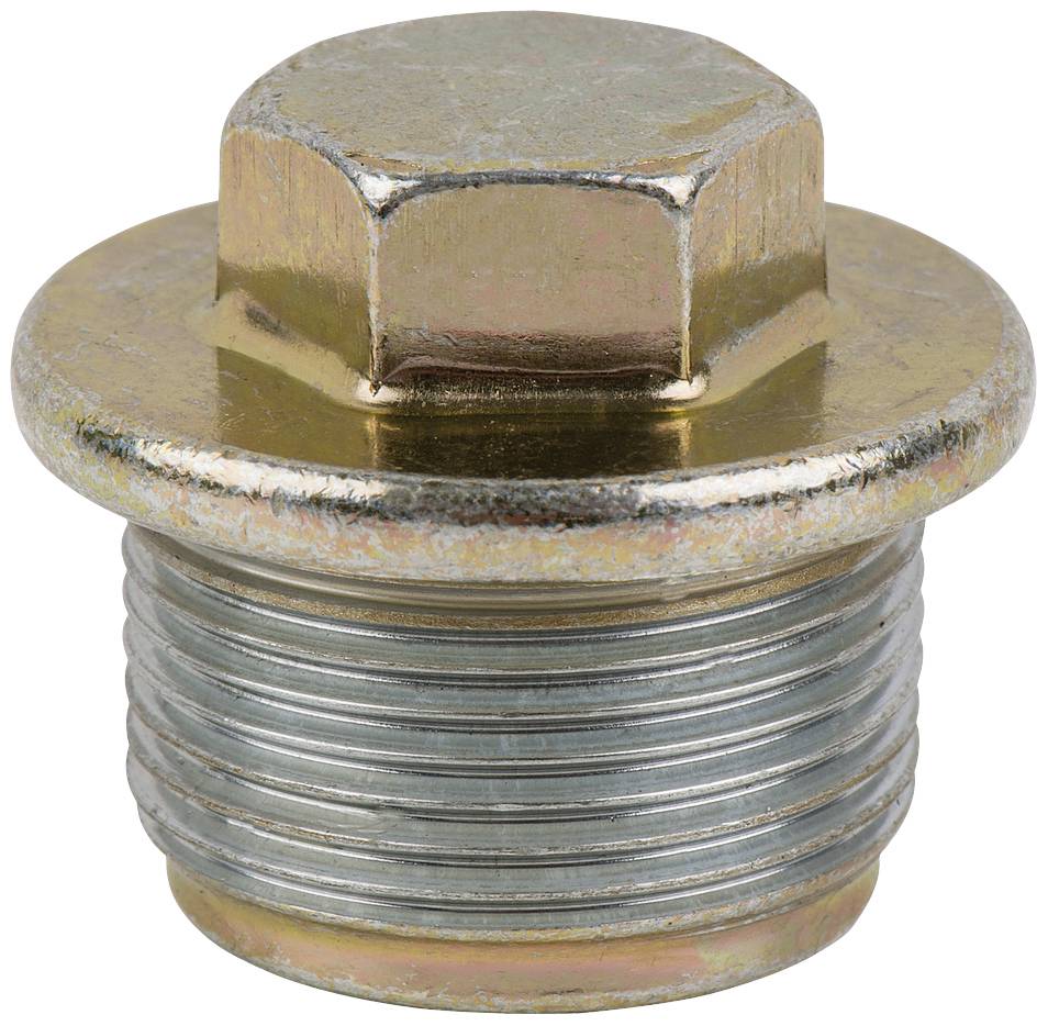 KS Tools 4302139 Ölablassschraube, Außen6kant 17mm, M26x1,5x16mm, 25er-Pack