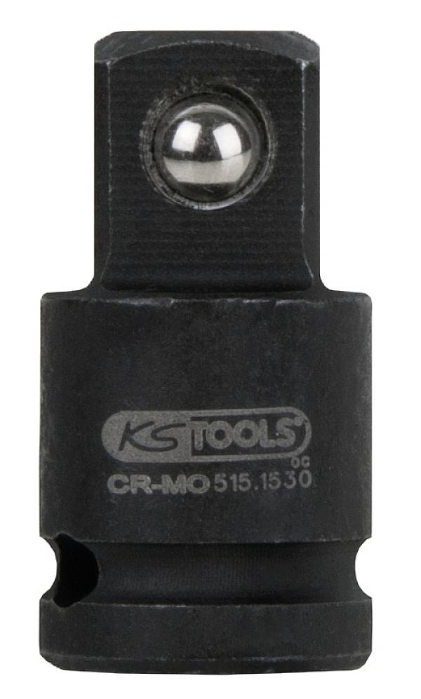 KS TOOLS Werkzeuge-Maschinen GmbH 1/4\" Kraft-Stecknuss-Adapter, 1/4\"F x 3/8\"M (515.1530)
