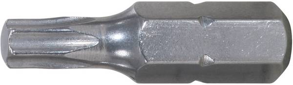 KS Tools 910.2322 Edelstahl-Bit Torx T25 L=25mm C 6,3 TX-Bit Antrieb: 1/4" (6.3 mm) Abtrieb: TX TX 25 25 mm