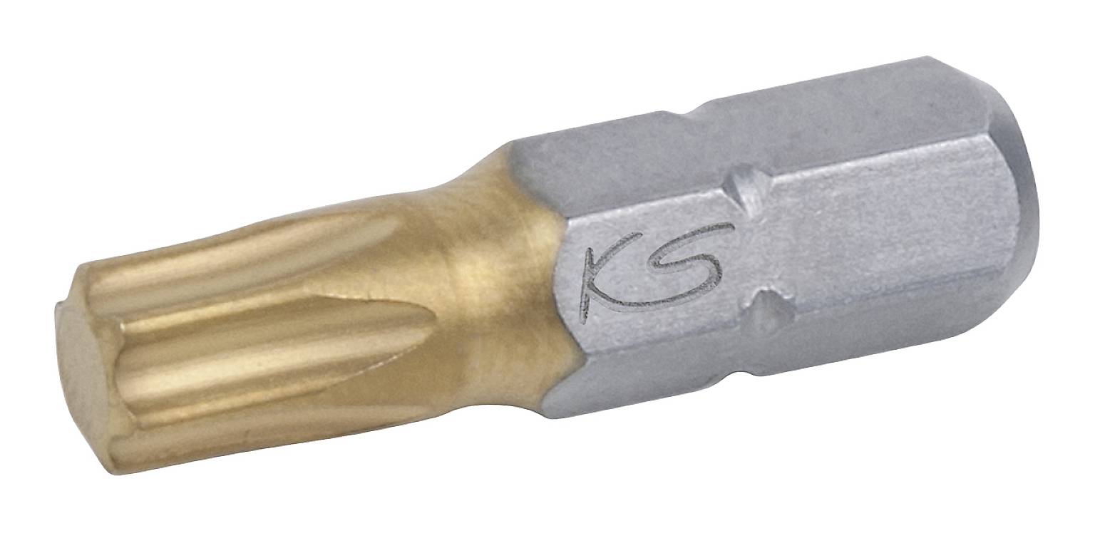 KS TOOLS 1/4\" TIN Bit TX, 25mm, T40 (911.3662)