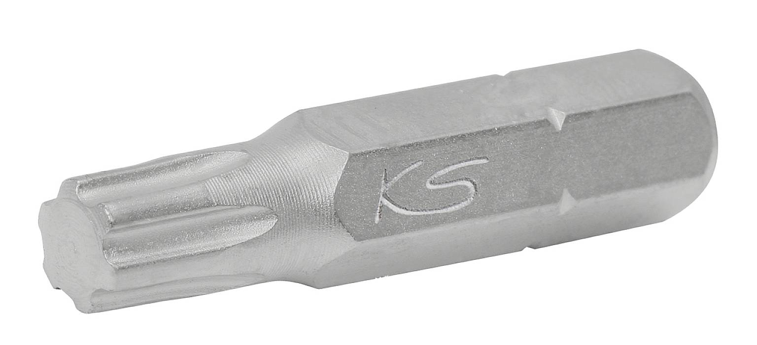 KS Tools 911.7839 9117839 Torx-Bit IP 4 Werkzeugstahl vernickelt C 8 1 St.