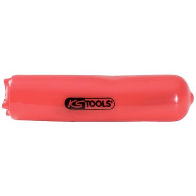 Roter KG Tools Schraubendrehergriff ohne sichtbare Spitze, geeignet für manuelles Schrauben.
