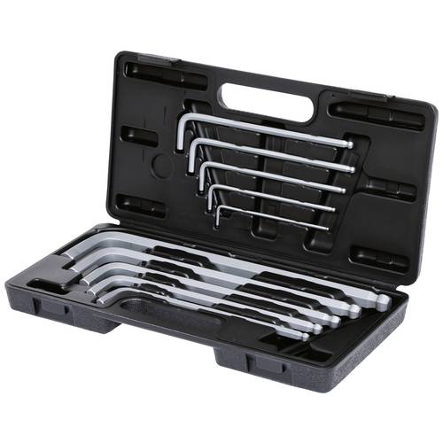 KS TOOLS Kugelkopf-Innensechskant-Winkelstiftschlüssel-Satz,XL,10-tlg ( 151.2150 )