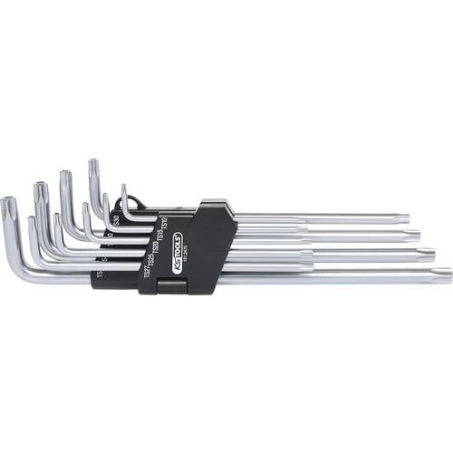 KS Tools 151.2470 Winkelschraubendreher-Set TS 10, TS 15, TS 20, TS 25, TS 27, TS 30, TS 40, TS 45, TS 50 9teilig