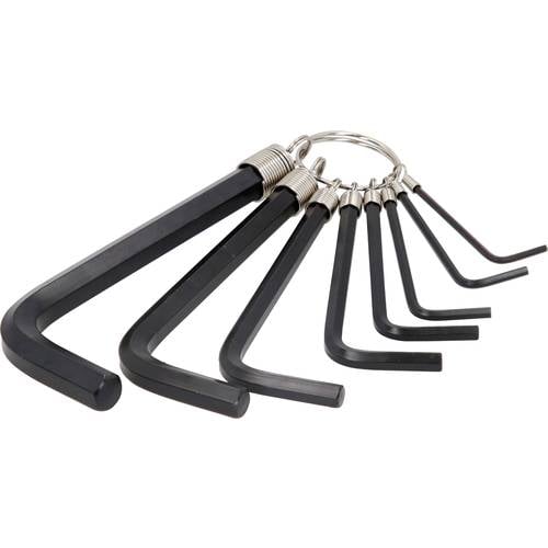 KS Tools 151.3250 Innen-Sechskant Winkelschraubendreher-Set 2 mm, 2.5 mm, 3 mm, 4 mm, 5 mm, 6 mm, 8 mm, 10 mm 8teilig