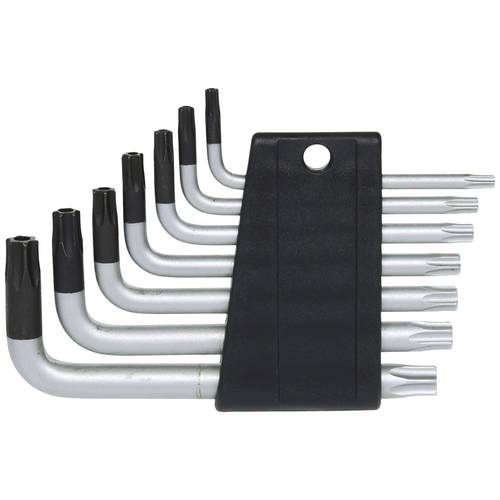 KS Tools 151.4150 TX Winkelschraubendreher-Set T 10, T 15, T 20, T 25, T 27, T 30, T 40 7teilig