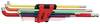 KS Tools 1514430 Innen-Sechskant Winkelschraubendreher-Set 1/16 Zoll, 5/64 Zoll, 3/32 Zoll, 1/8 Zoll, 5/32 Zoll, 3/16 Zoll, 1/4 Zoll, 5/16 Zoll, 3/8 Zoll 9teilig