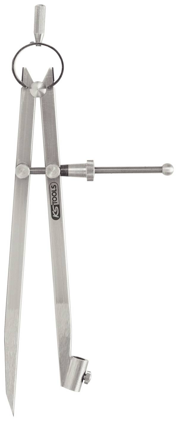 KS Tools 300.0411 Spitzzirkel   Werkzeugstahl