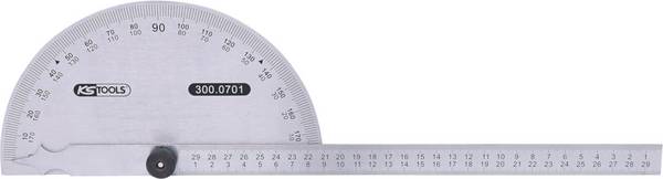 KS Tools 3000701 300.0701 Winkelmesser 180 °