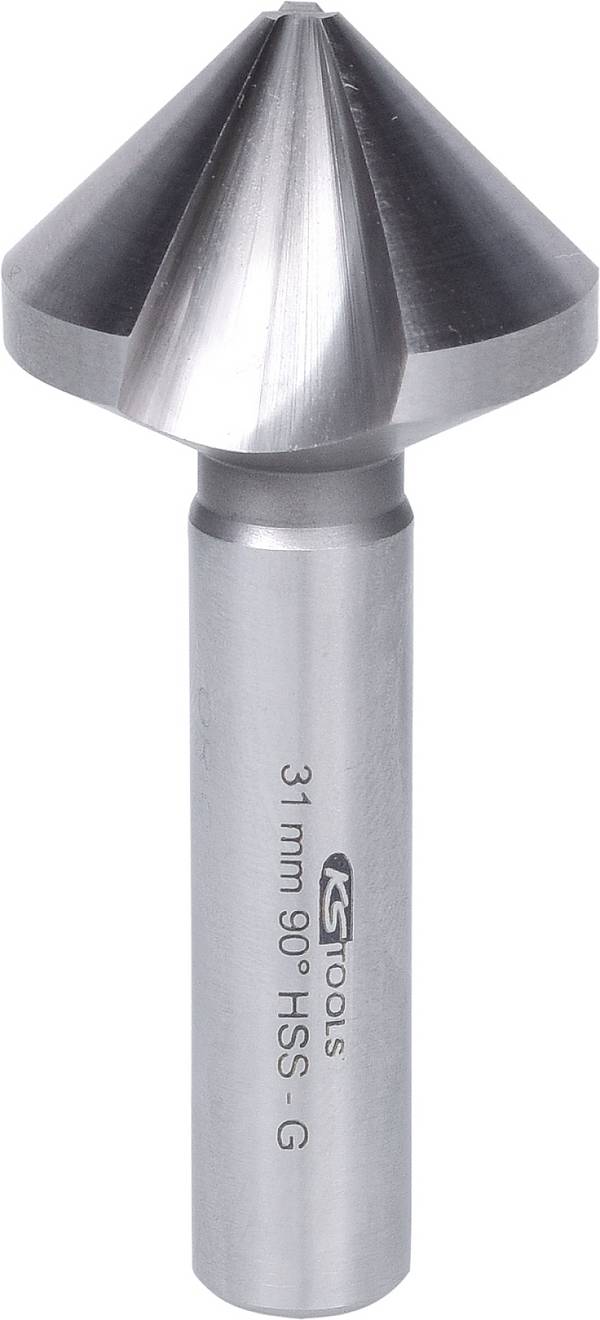 KS Tools 3360075 336.0075 Kegelsenker 31 mm Stahl Zylinderschaft 1 St.