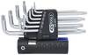3 in 1 Torx-Winkelstiftschlüssel-Satz mit Bohrung,10-tlg lang