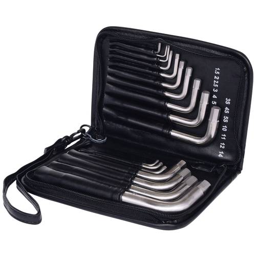 KS Tools 965.2004 Innen-Sechskant Winkelschraubendreher-Set 1.5 mm, 2 mm, 3 mm, 4 mm, 5 mm, 6 mm, 7 mm, 8 mm, 9 mm, 10 m...