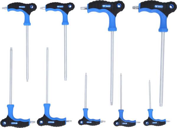 Brilliant Tools BT041200  Winkelschraubendreher-Set   T 10, T 15, T 20, T 25, T 27, T 30, T 40, T 45, T 50 9teilig
