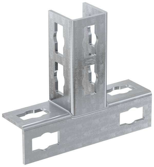 Fischer PFUF 2D Verbindungselement  Stahl verzinkt  563148 10 St.
