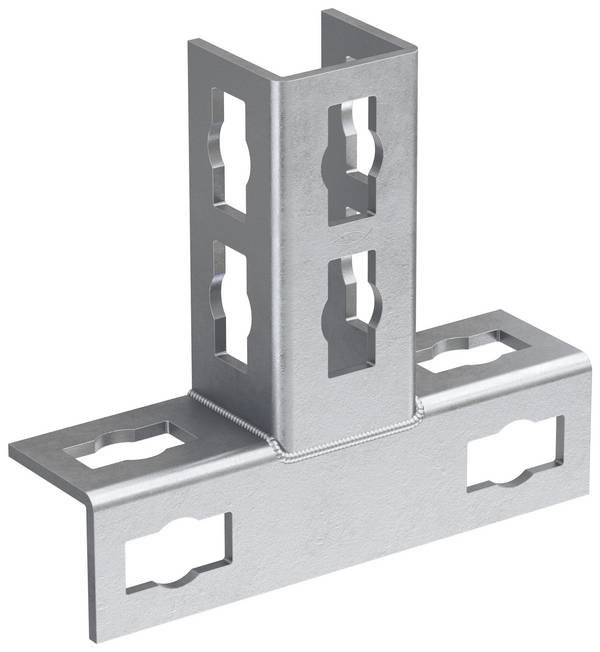 Fischer PFUF 2D Verbindungselement  Stahl feuerverzinkt  563149 10 St.