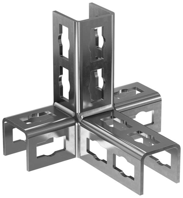 Fischer PFUF 4D Verbindungselement  Edelstahl  562845 10 St.