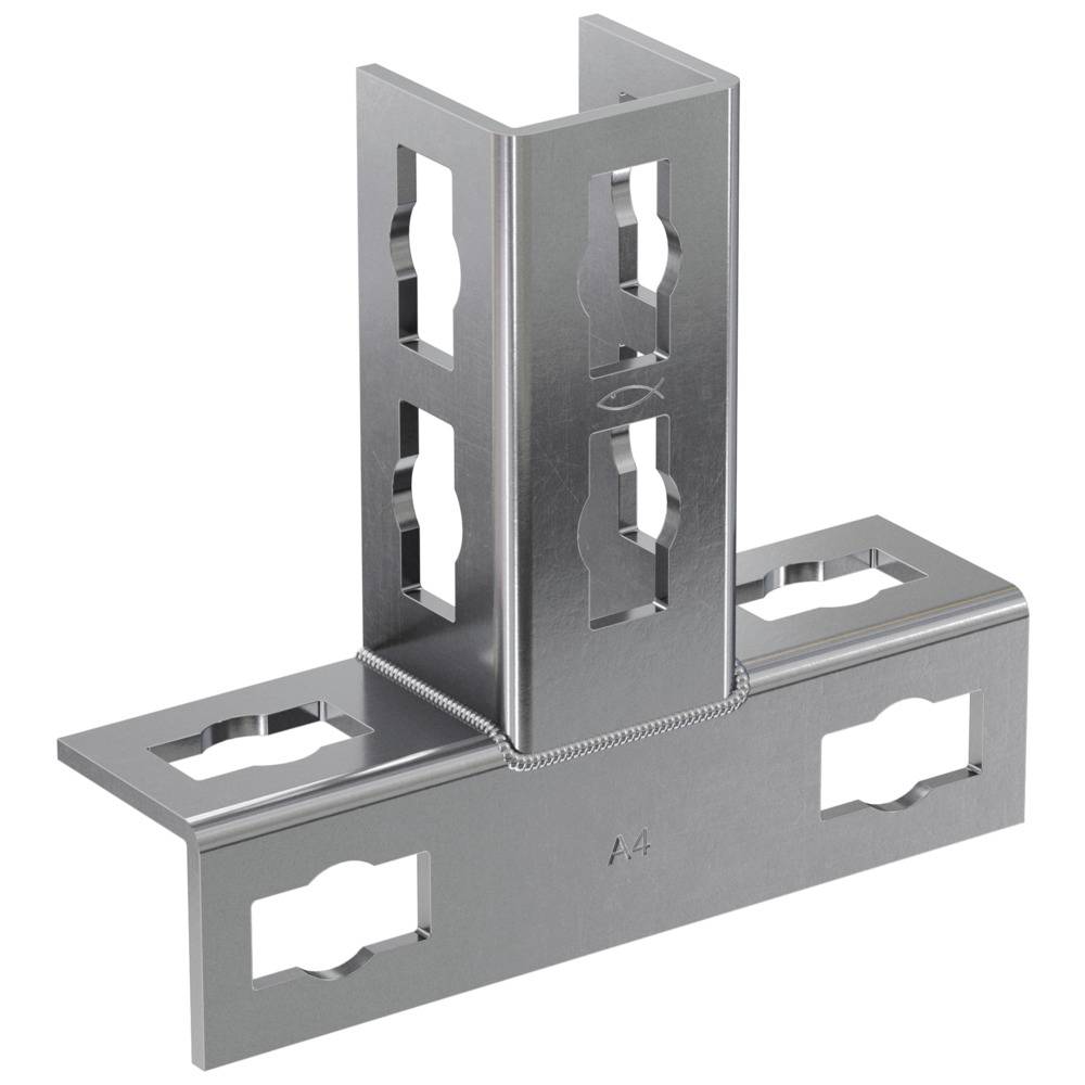 Fischer PFUF 2D Verbindungselement Edelstahl 563150 10 St.