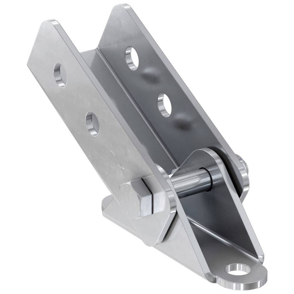 Fischer VB A4 Schienenfuß Edelstahl 563574 5 St.