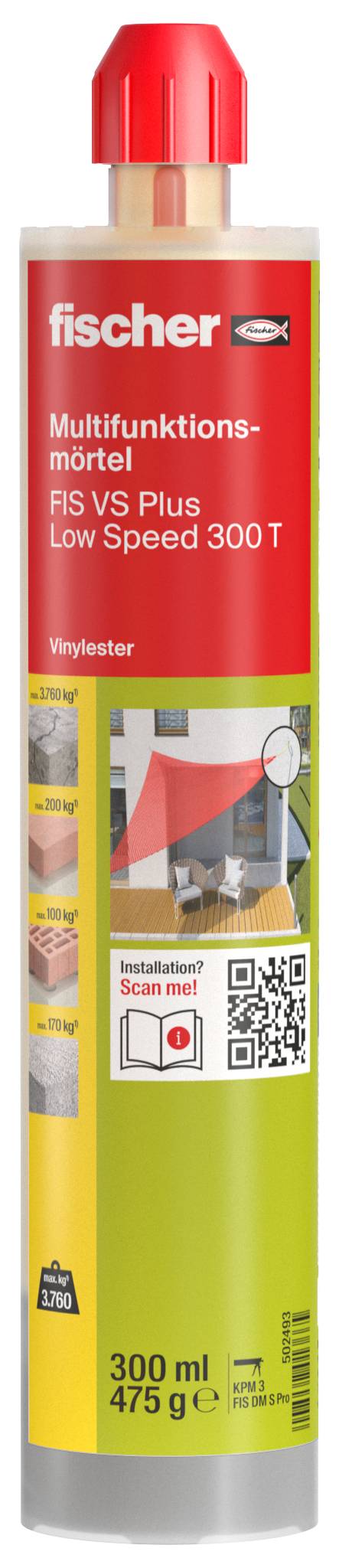 Fischer 97807 300 T SBS Set M 10 Schwerlast-Befestigungsset 1 Set-1