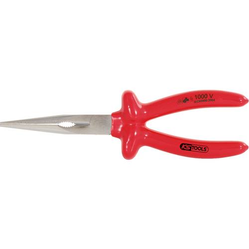 KS Tools 1171293 Flachrundzange Gerade Werkzeugstahl 160 mm