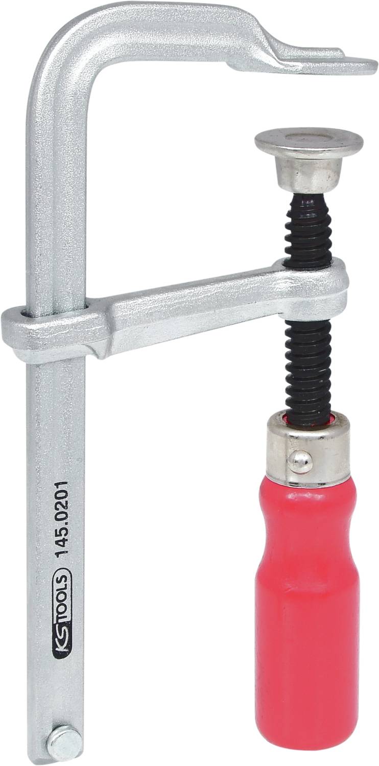 Ganzstahl-Schraubzwinge, 50x100mm KS Tools 1450201 Spann-Weite (max.):100 mm