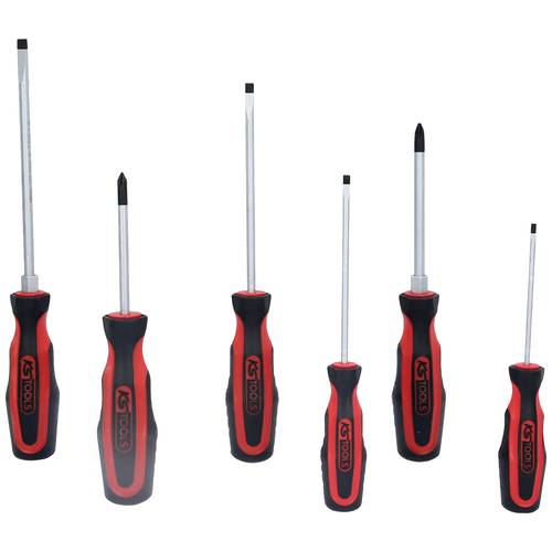 KS TOOLS ERGOTORQUEplus Schraubendreher-Satz, 6-tlg Schlitz, PH ( 159.0010 )