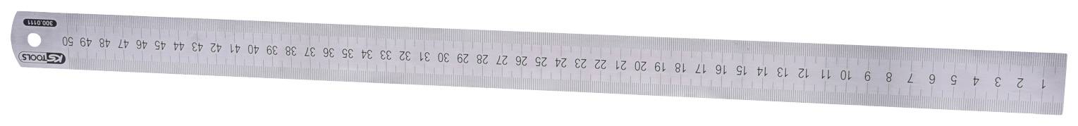 Aluminiumlineal mit Zentimeter- und Millimeterskala, zeigt Maße von 0 bis 30 cm. Ideal für präzise Messungen und Zeichnungen.