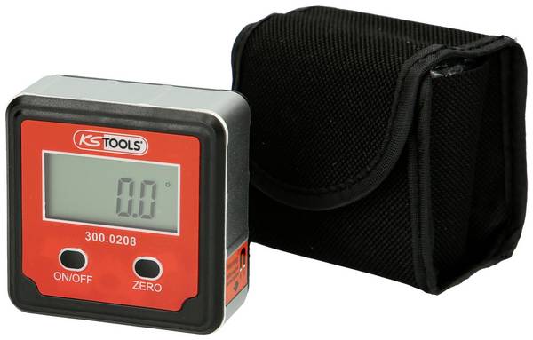 KS Tools 3000208-ISO Elektriker-Wasserwaage kalibriert (ISO) mit Magnet 25.0 mm