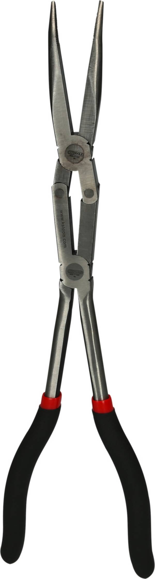 KS Tools 500.7163  Flachrundzange  Werkzeugstahl 335 mm