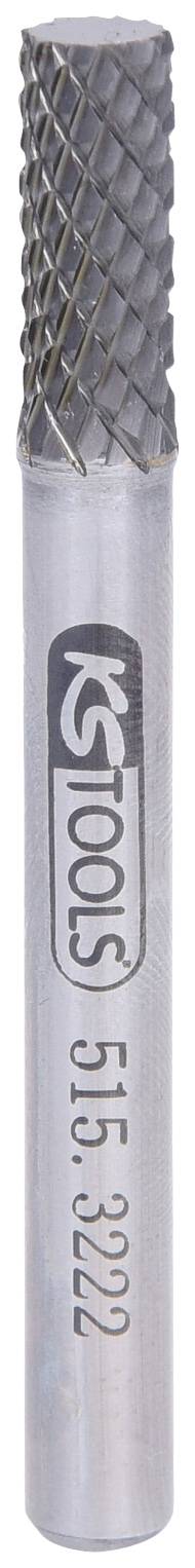 KS Tools 5153222 Frässtift Hartmetall Länge 61 mm Produktabmessung, Ø 6 mm