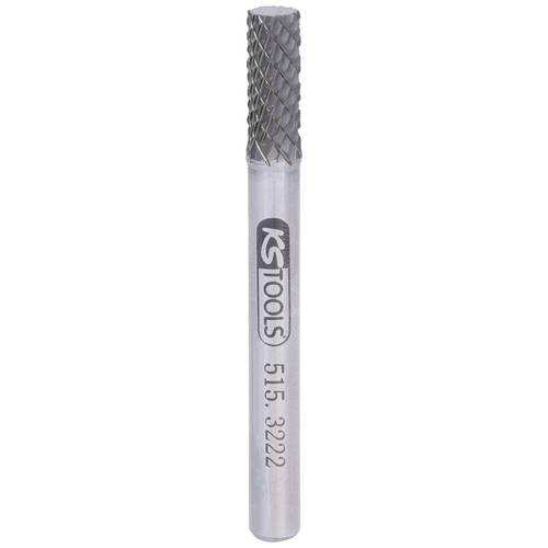 KS Tools 5153222 Frässtift Hartmetall Länge 61 mm Produktabmessung, Ø 6 mm